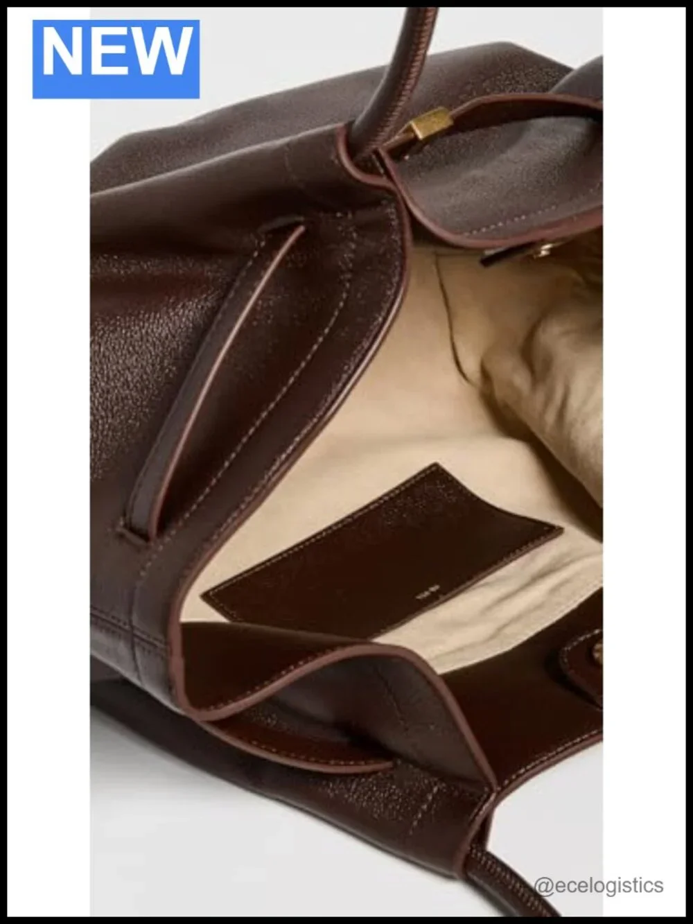 Faux Leather Medium Tote Bag Shoulder Crossbody
